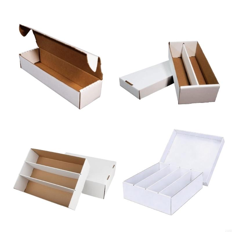 Card Index Box - エレガントなカードオーガナイザーボックス大容量ゲームカード分類ホルダーケースポータブルカードボックス耐久性 24BD